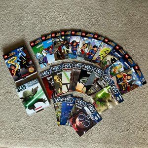 Phonics - Lot of 23 Books - Grade 1 - Star Wars and Lego Super Hero - Boxed Set